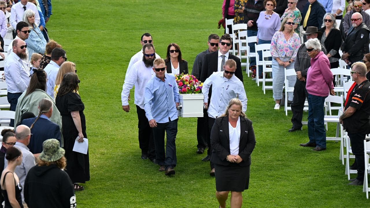 Molly Ticehurst's funeral (file image)