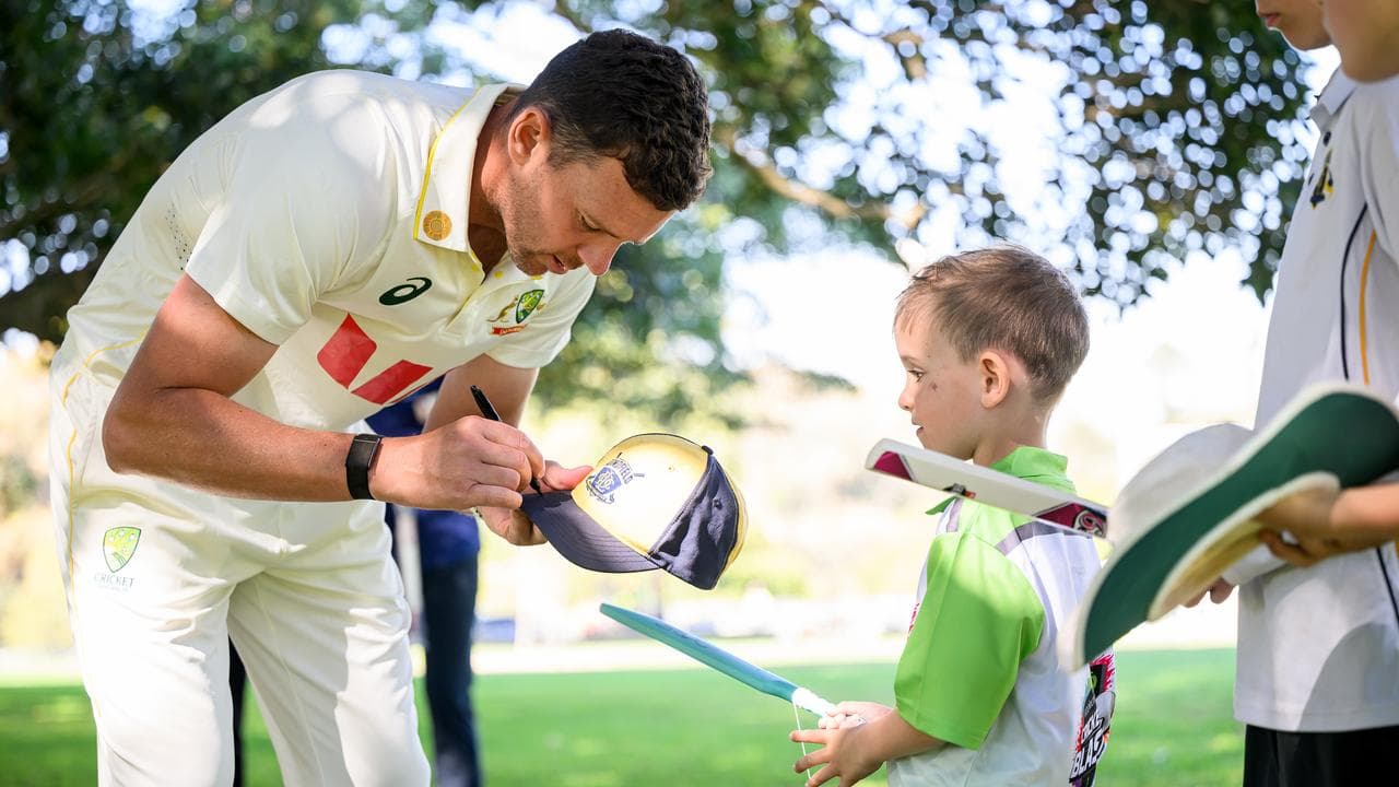 Australian cricketer Josh Hazlewood