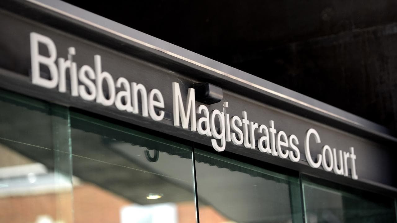 Signage for Brisbane Magistrates Court (file image)