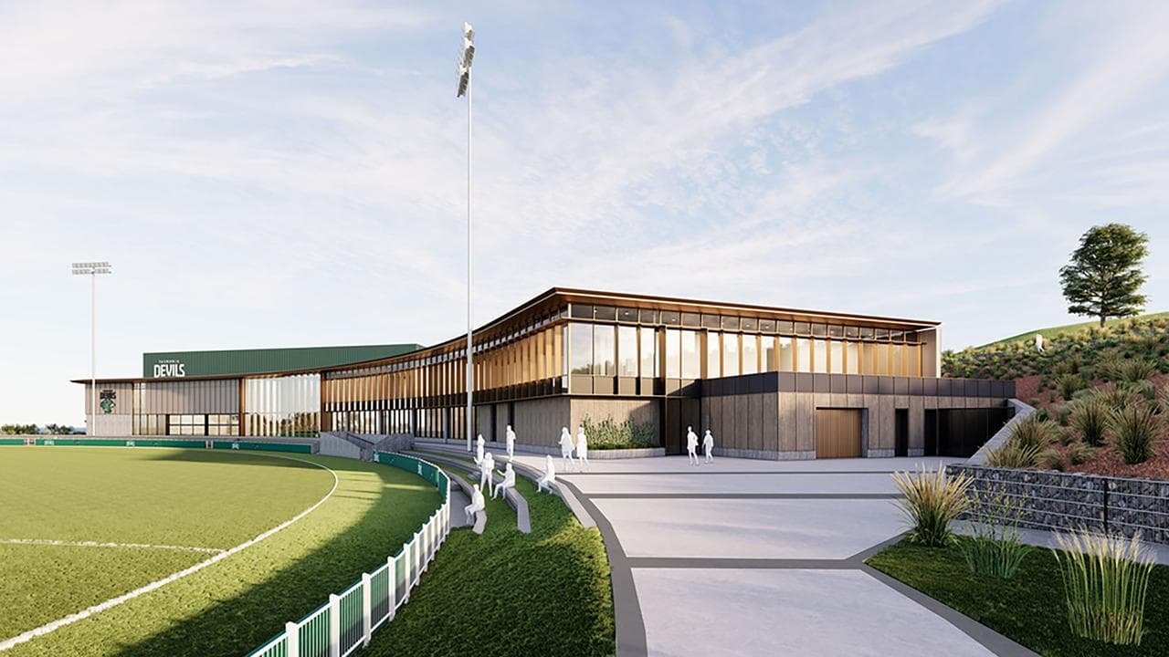 A render of the Devils' new training centre.