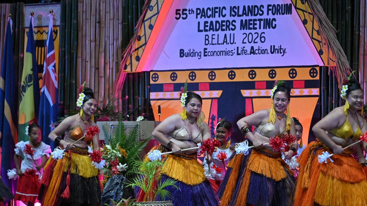 Performers at the PIF opening ceremony