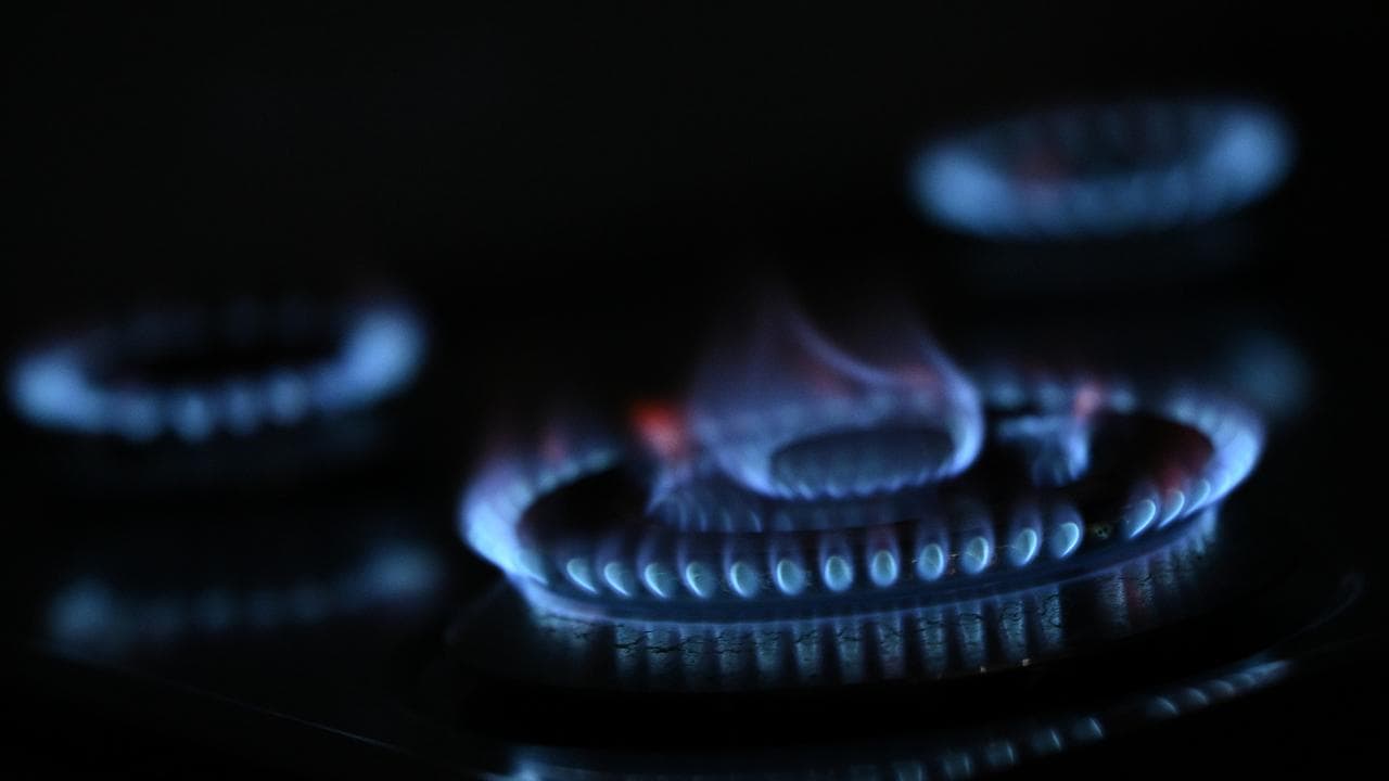 A kitchen gas stove burner (file image)