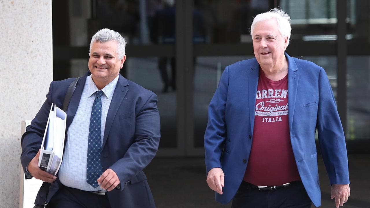 Sam Iskander and Clive Palmer