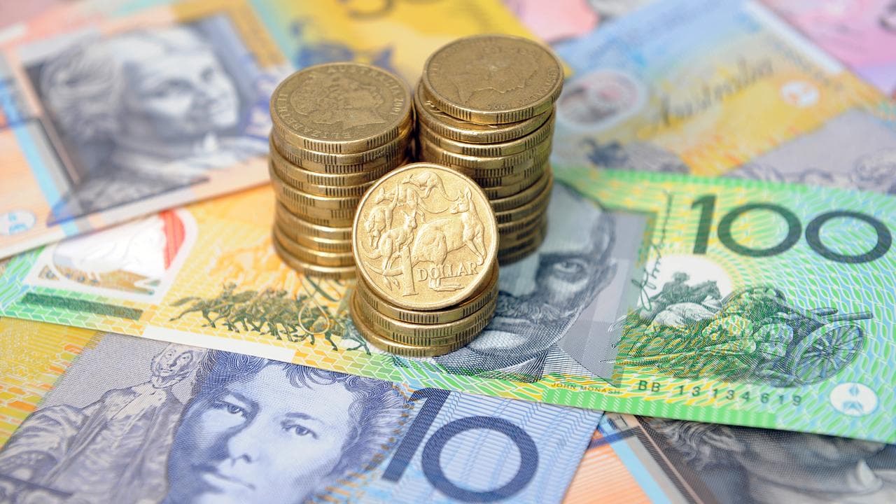 Australian dollars (file image)