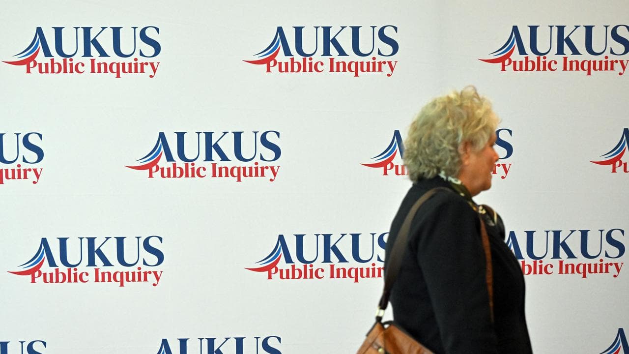 AUKUS Public Inquiry signage