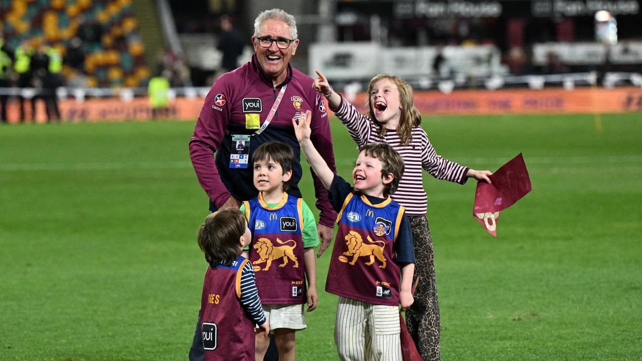 Proud grandfather Chris Fagan.