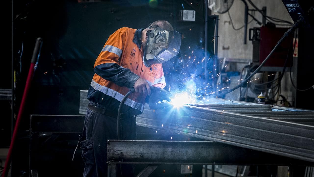 Manufacturing at a factory (file image)