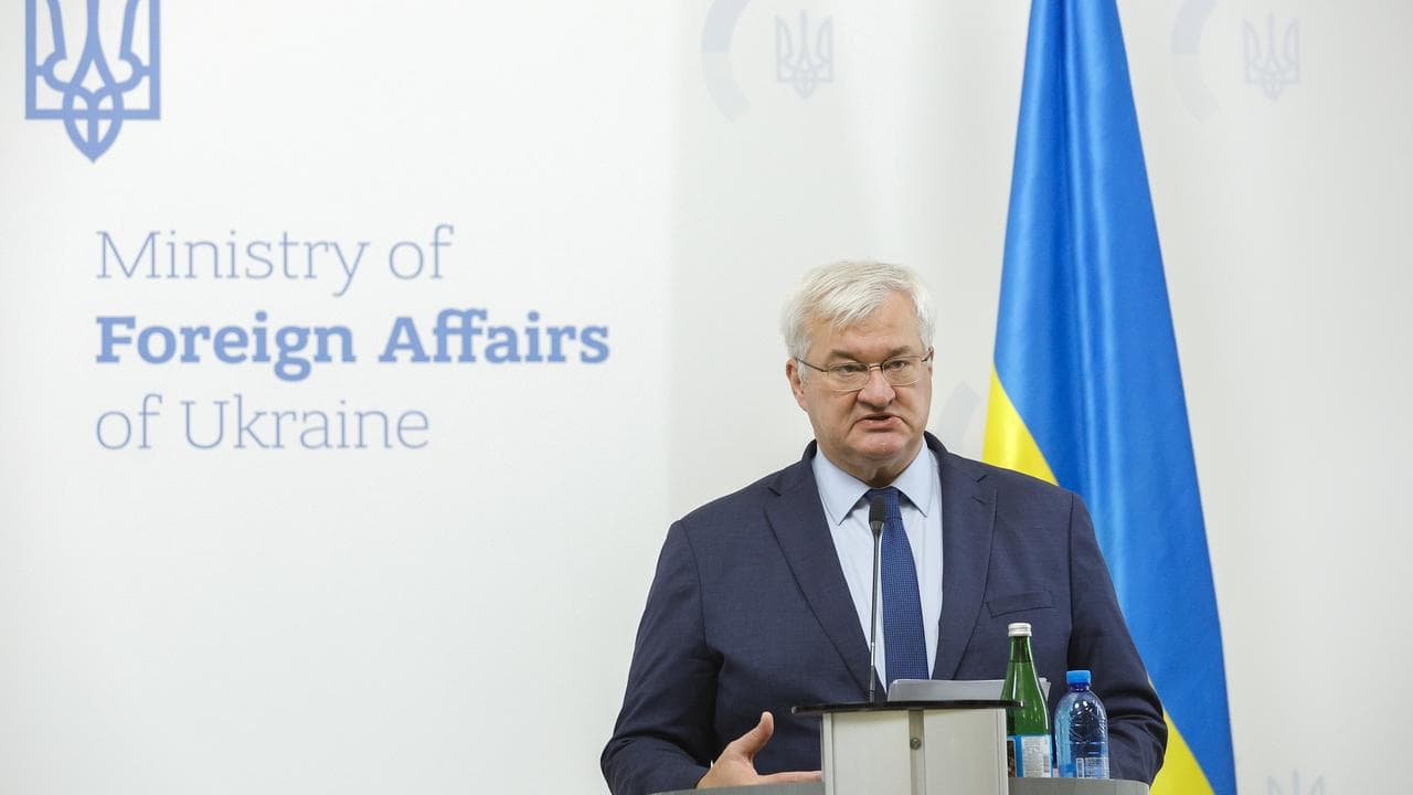 Ukrainian Foreign Minister Andrii Sybiha