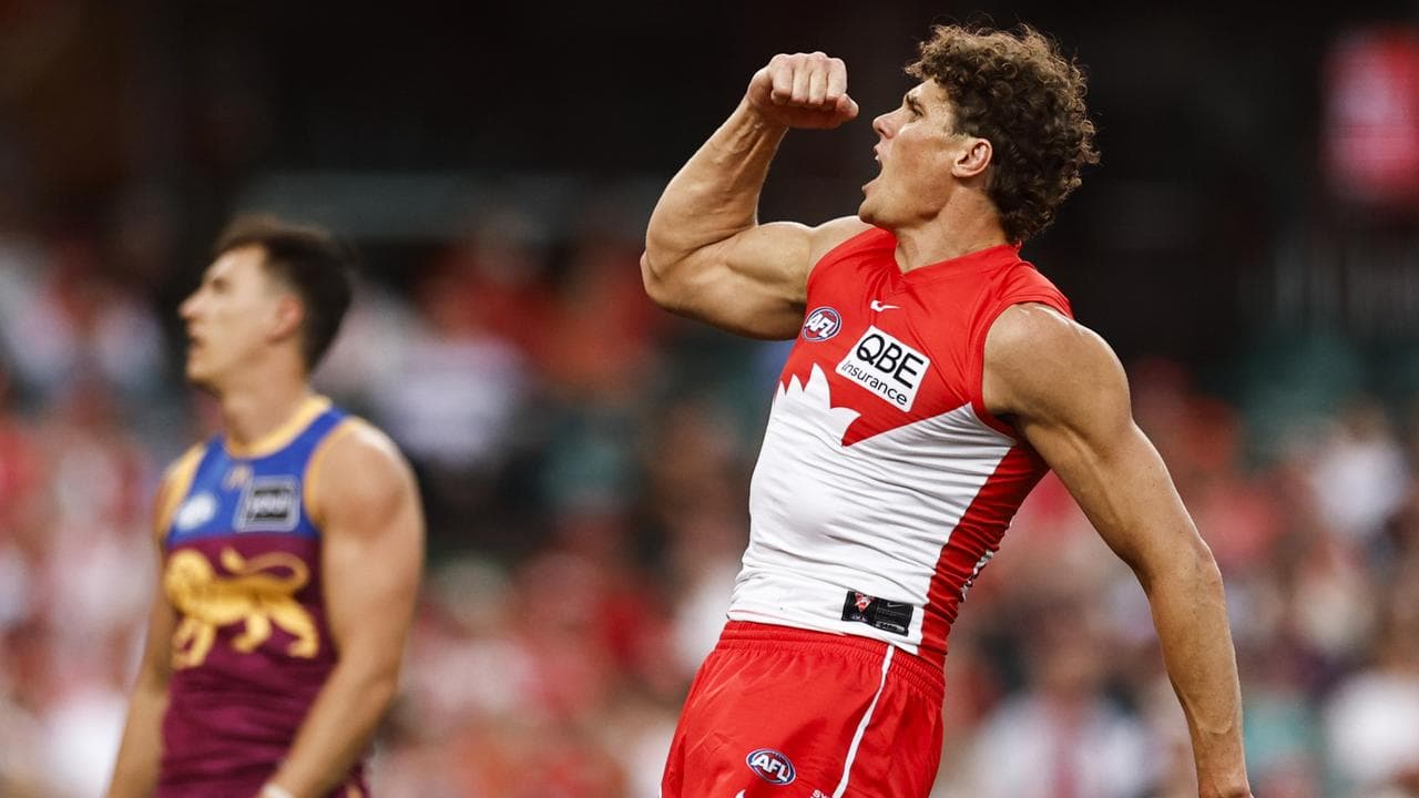 Sydney spearhead Charlie Curnow
