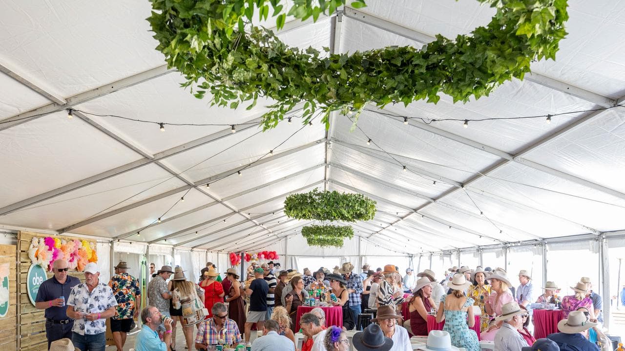 The Birdsville Races marquee