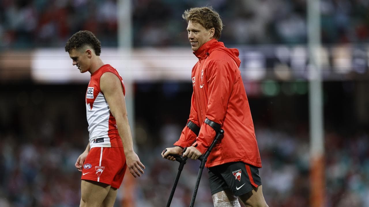 Swans skipper Callum Mills has a history of serious injuries.