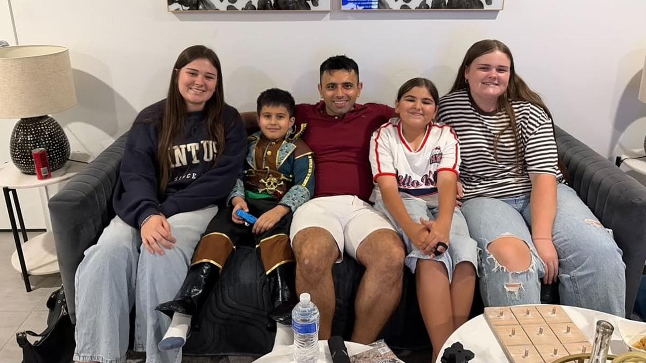 Karan Bhardwaj and his family