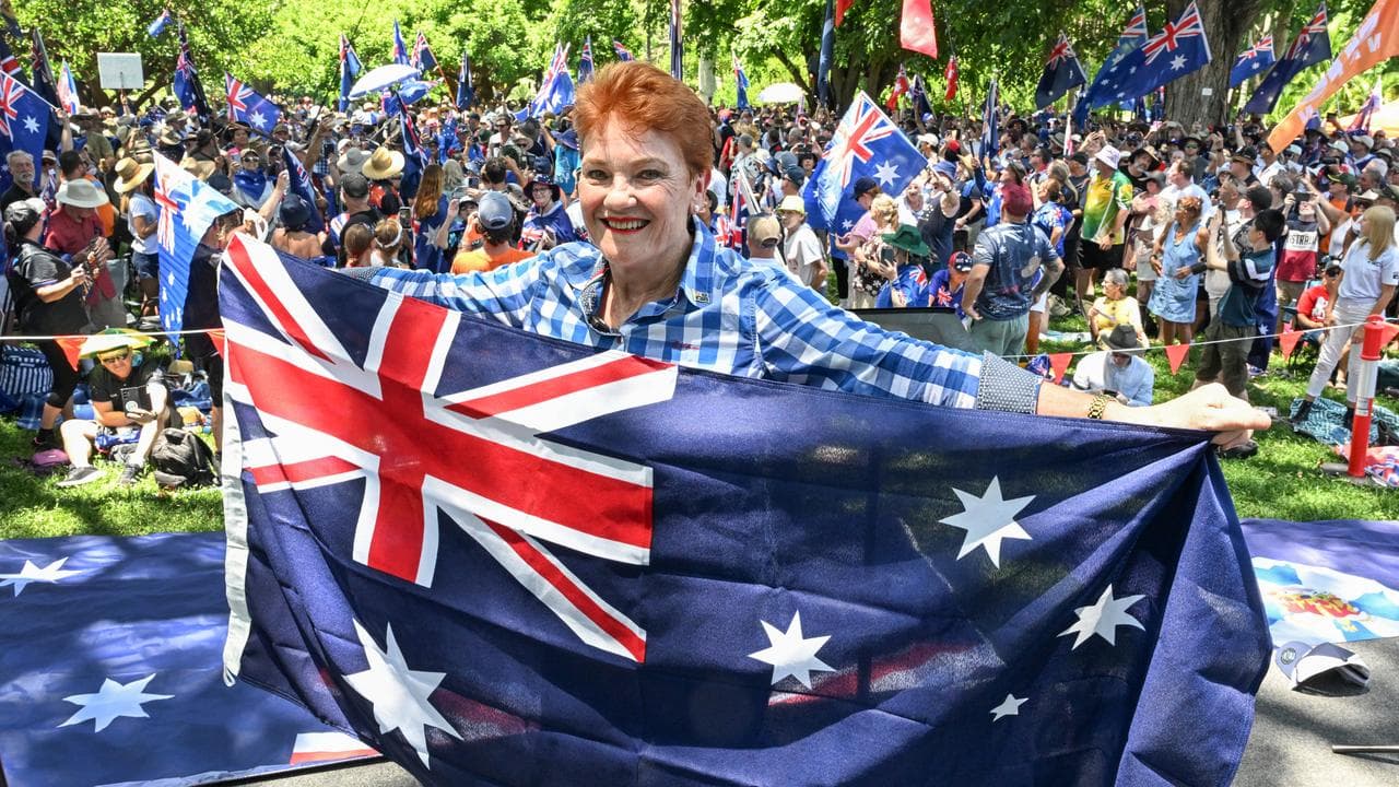 One Nation Leader Senator Pauline Hanson
