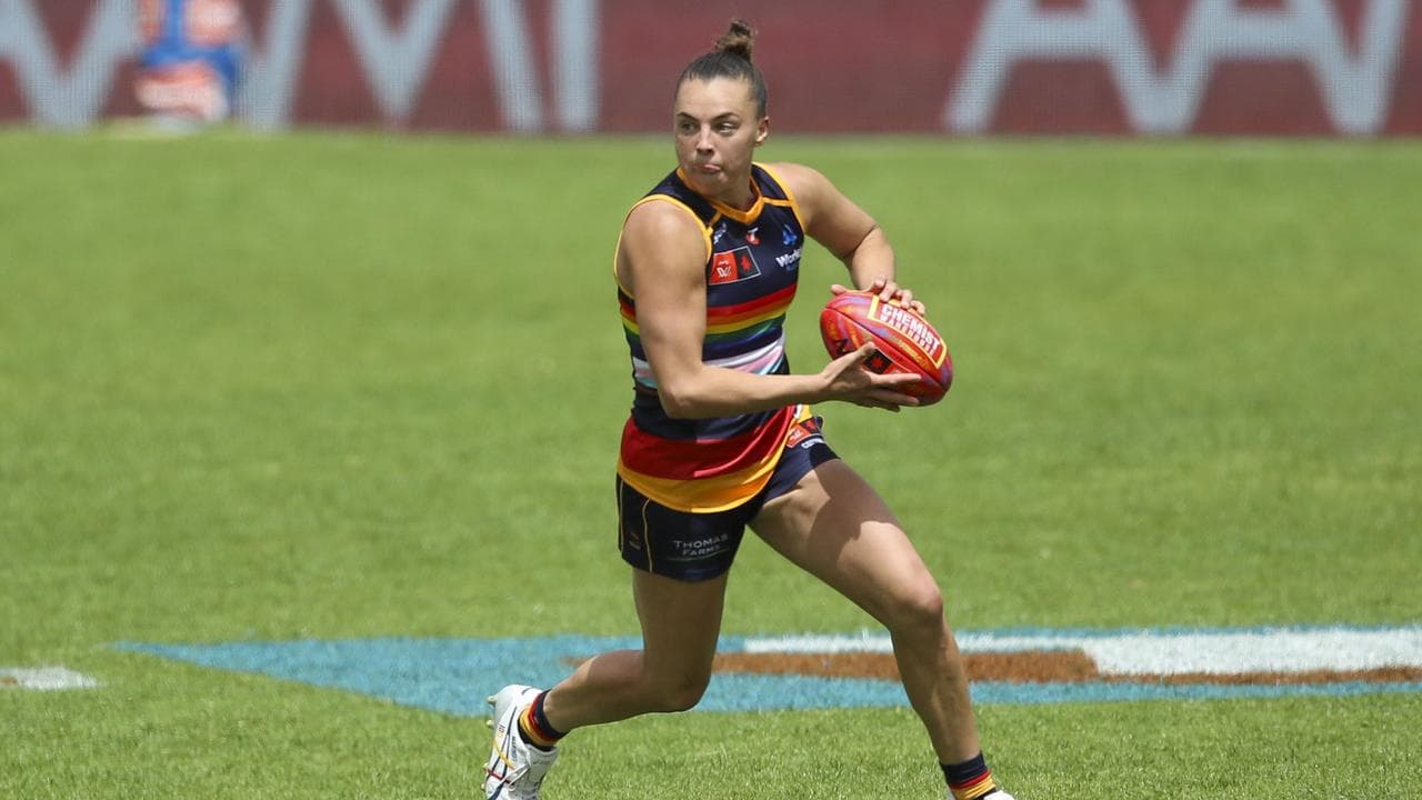 Ebony Marinoff led the way for the Crows