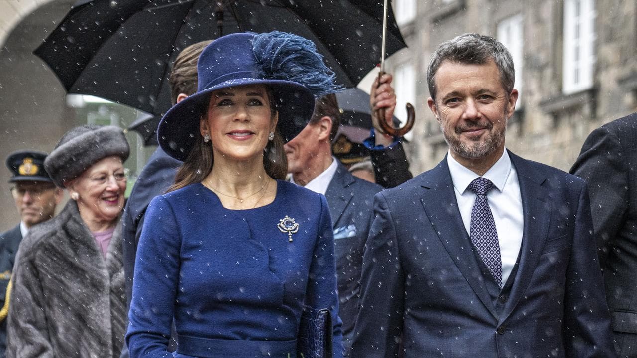 Denmark's King Frederik X (R) and Queen Mary