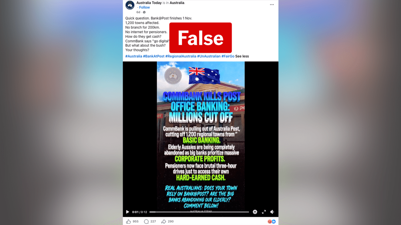A screenshot of a Facebook post.