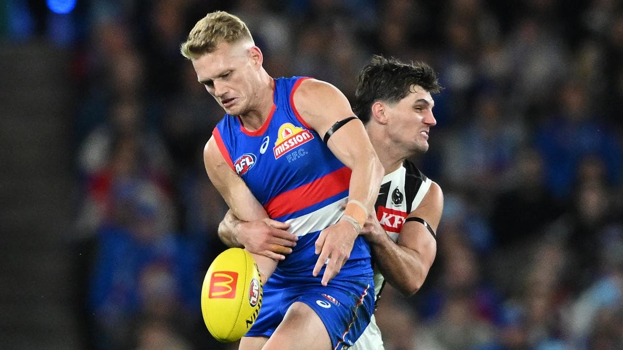 The Bulldogs' Adam Treloar