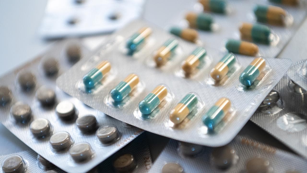 Packets of medicine tablets (file image)
