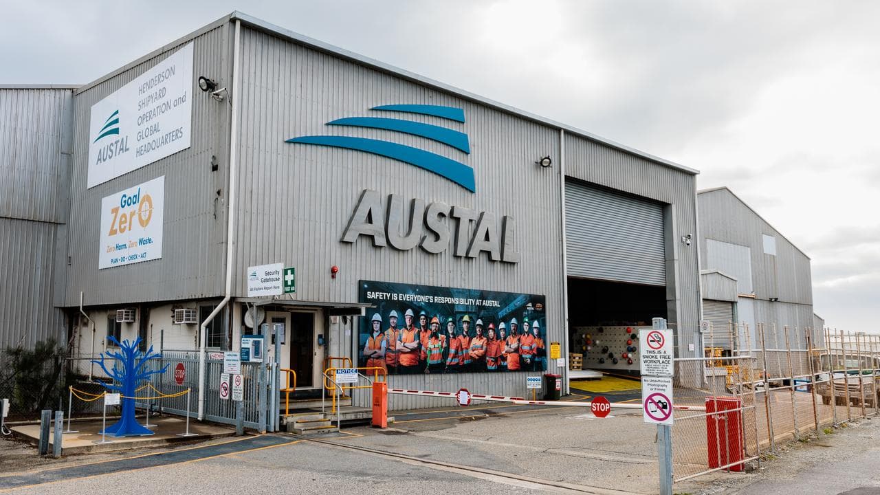 Austal's shipyard in Henderson (file image)