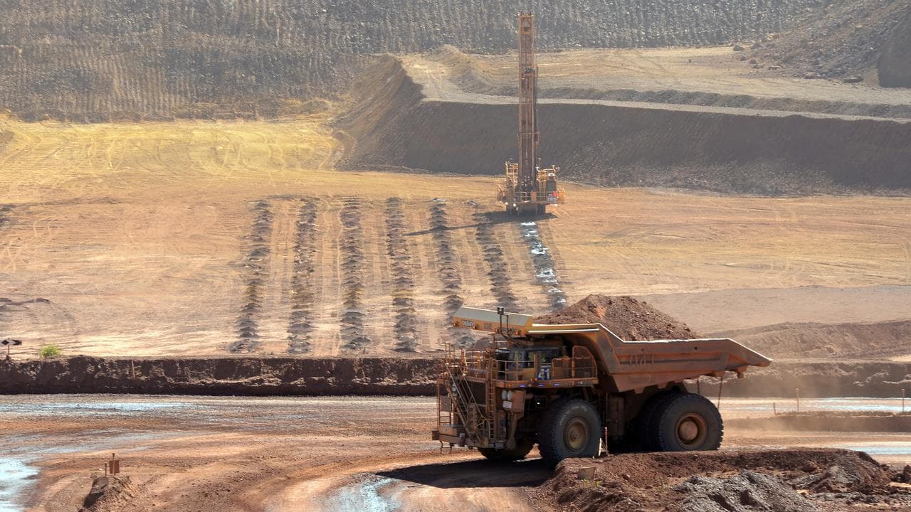 Mining trucks