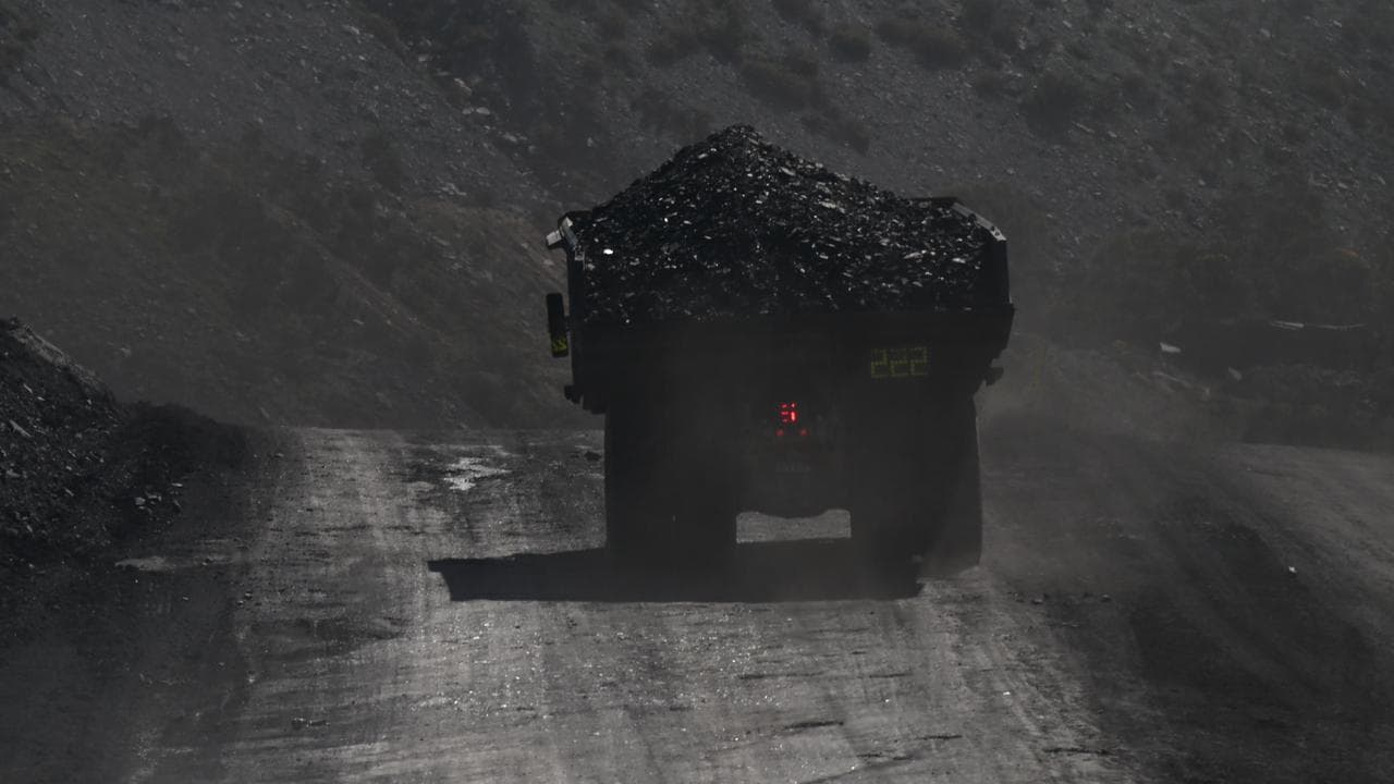 A coal hauler truck (file image)