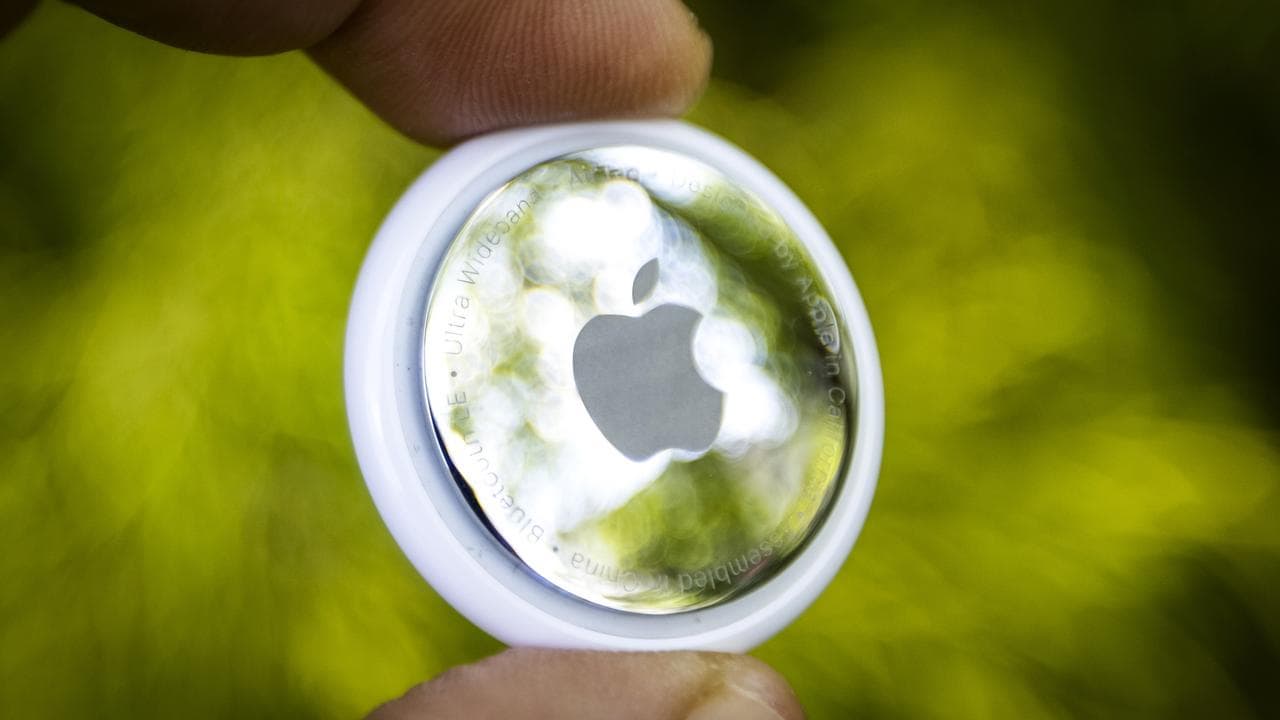 An Apple AirTag