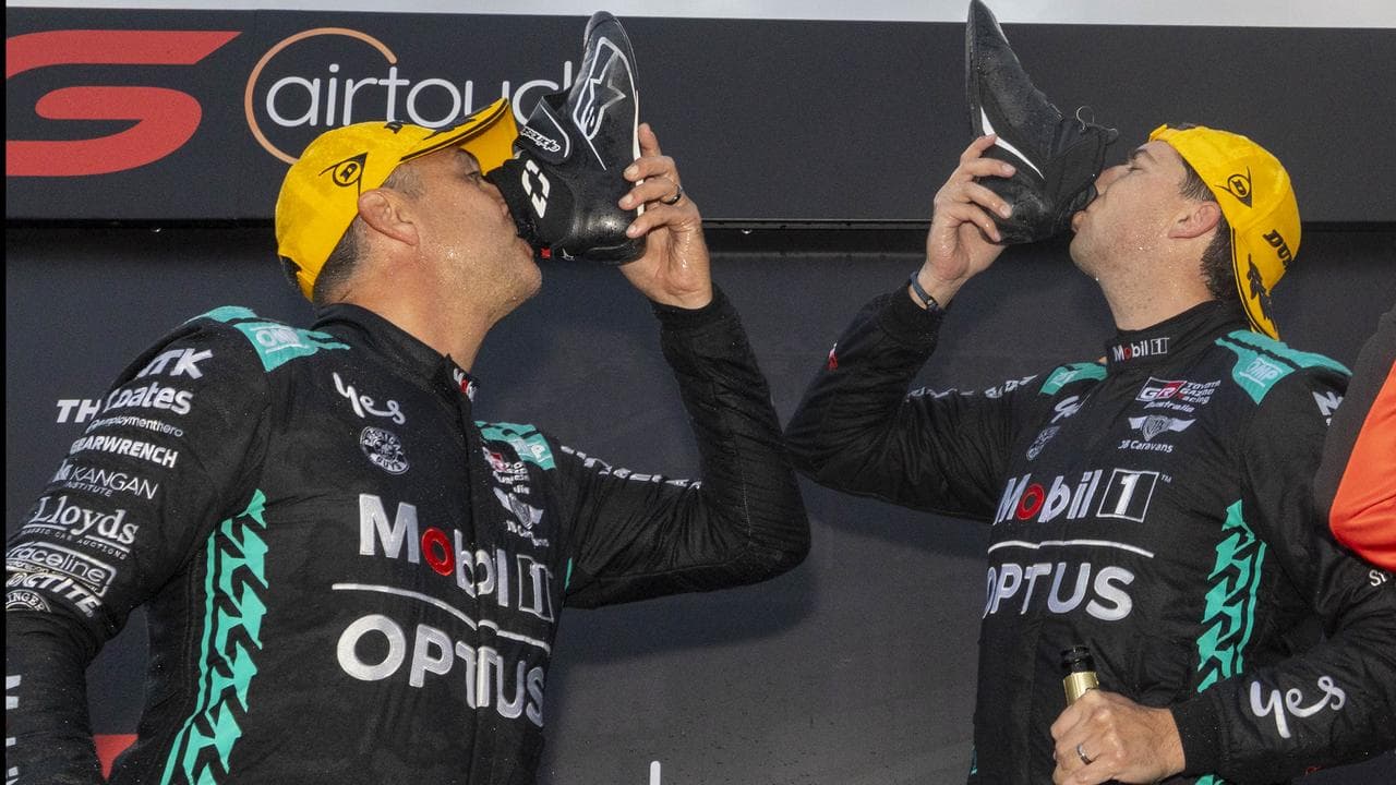 Chaz Mostert and Fabian Coulthard.