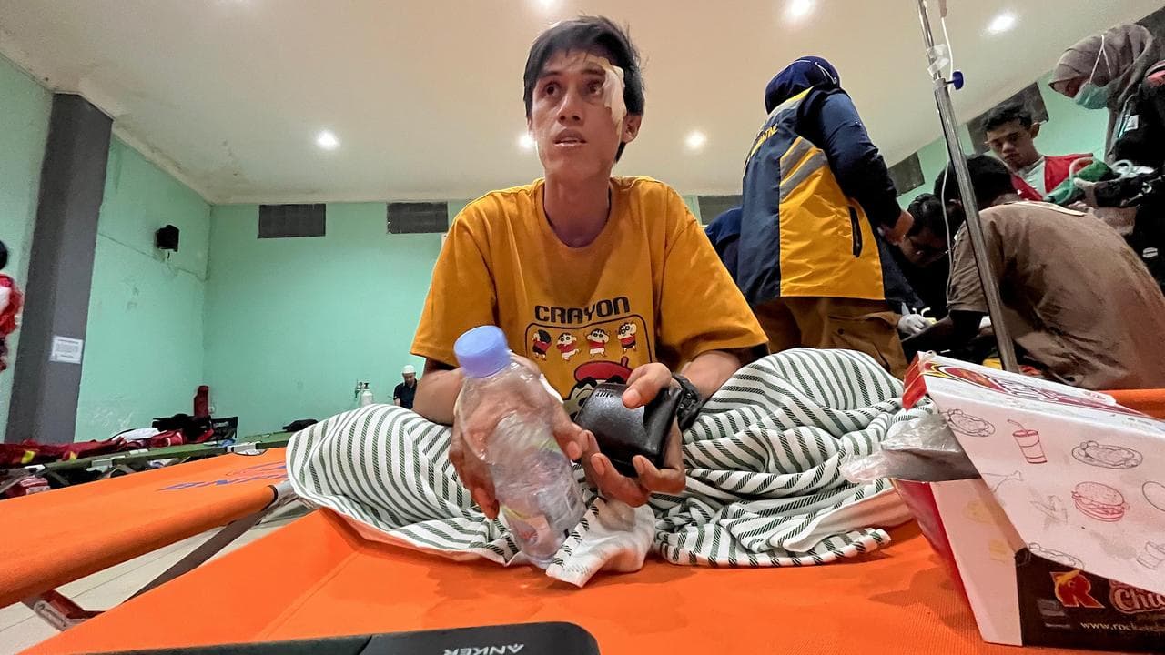 Ferry accident survivors
