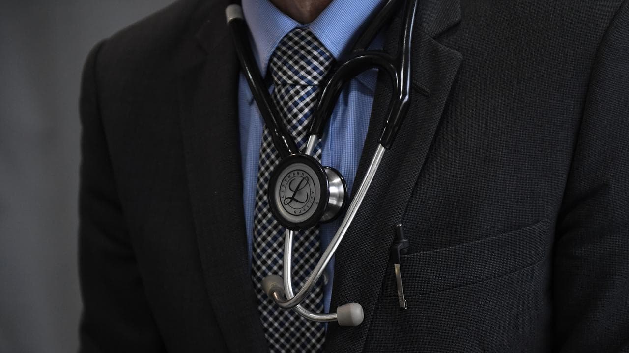 A medical doctor (file image)
