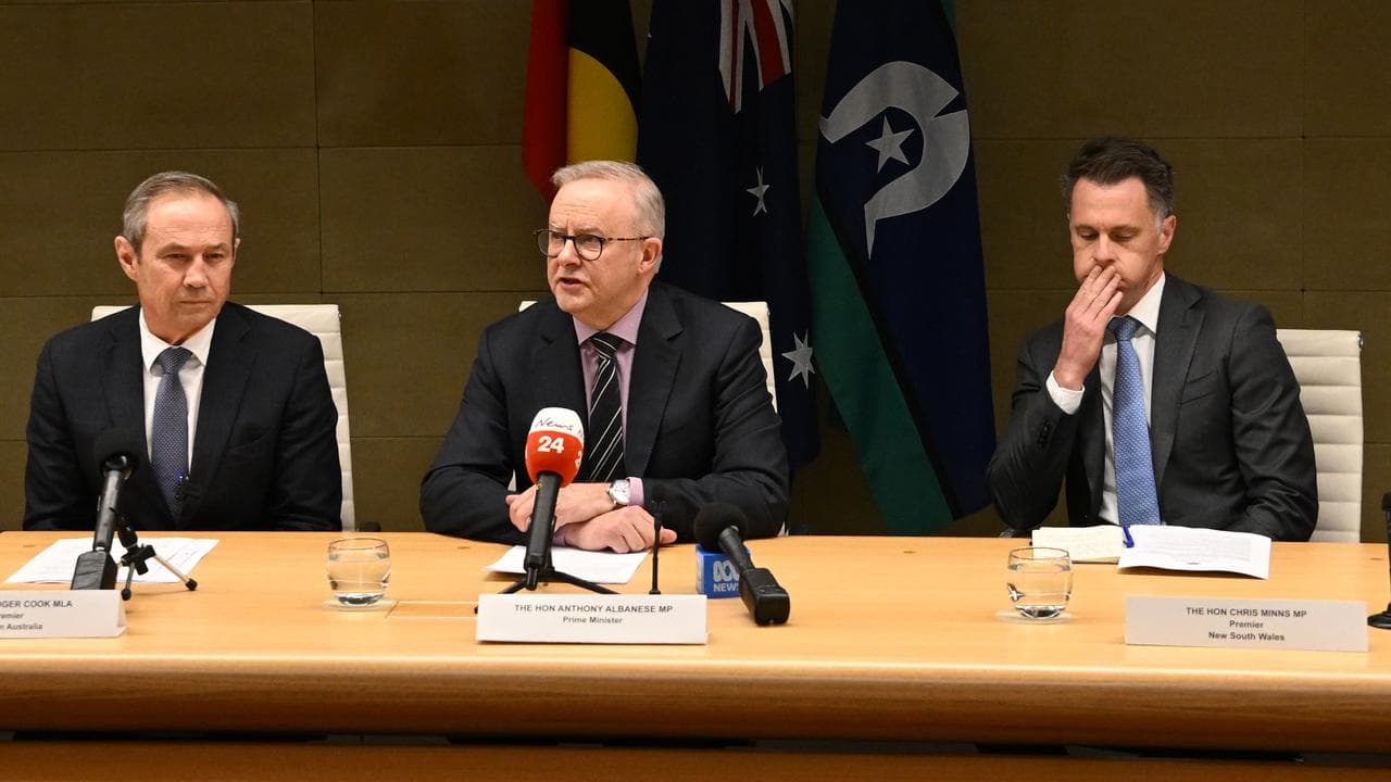 Roger Cook, Anthony Albanese, Chris Minns