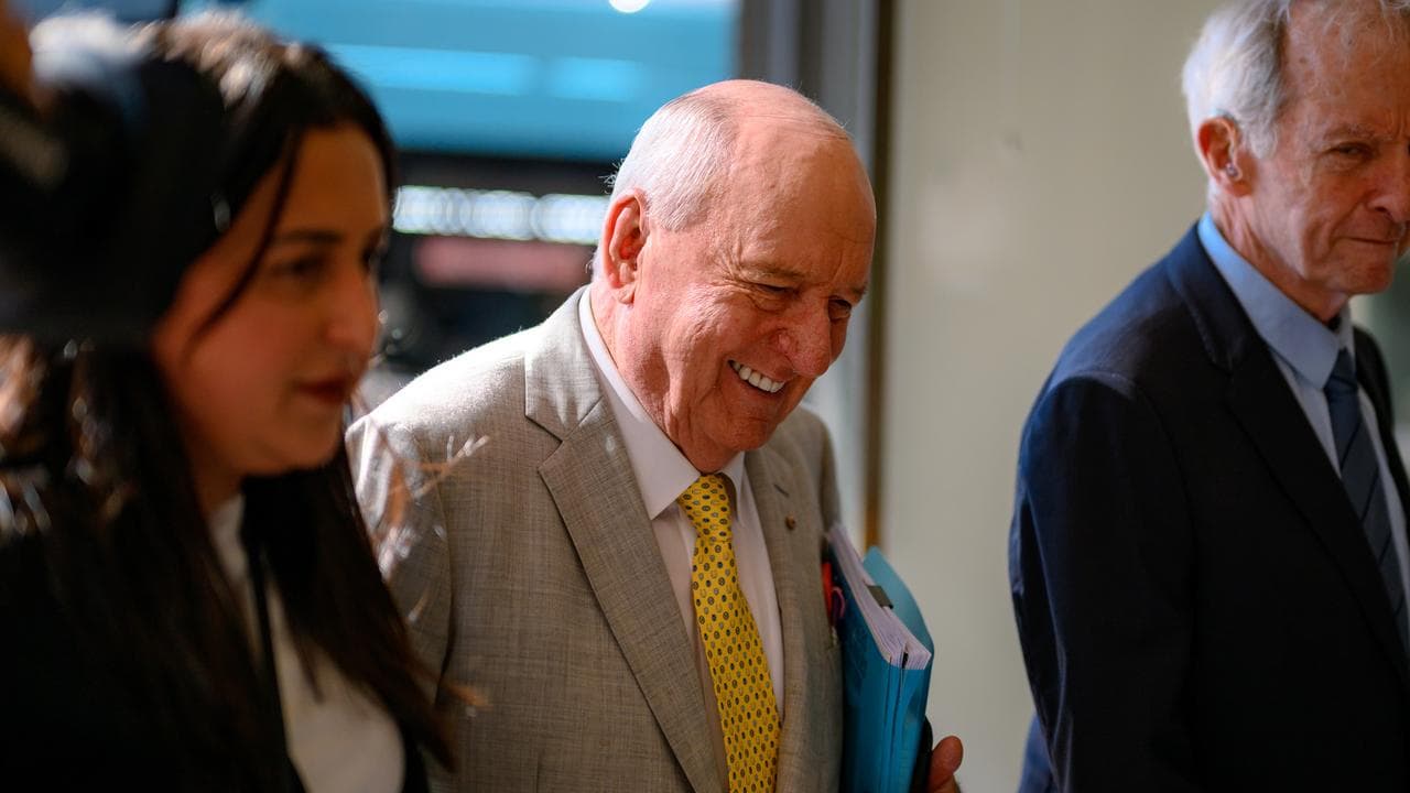 Former radio broadcaster Alan Jones