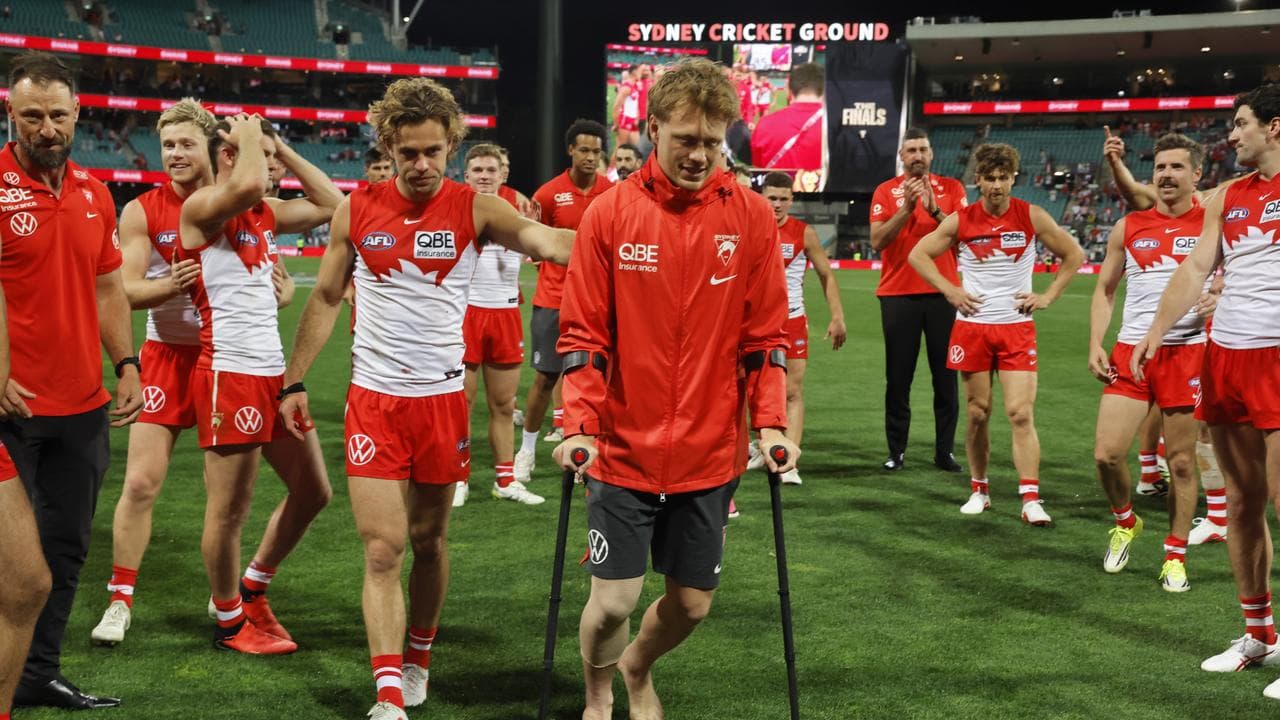 The Swans will be without injured captain Callum Mill