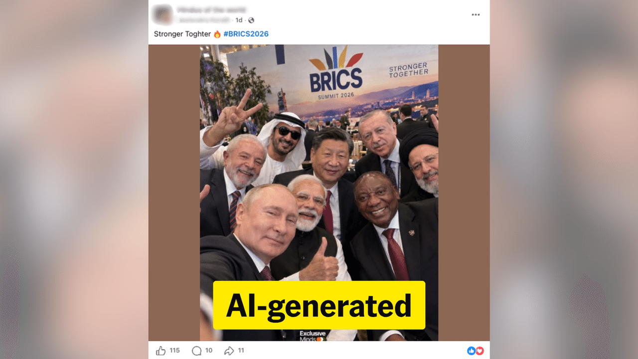 A screenshot of a Facebook post.