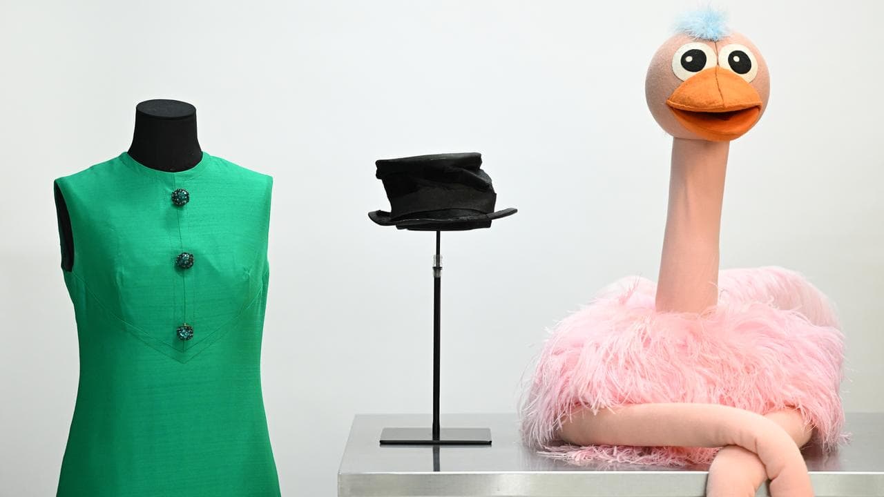 Ossie Ostrich puppet (file image)
