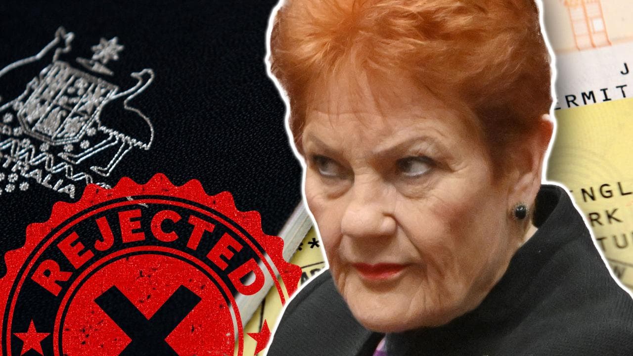 One Nation Leader Pauline Hanson