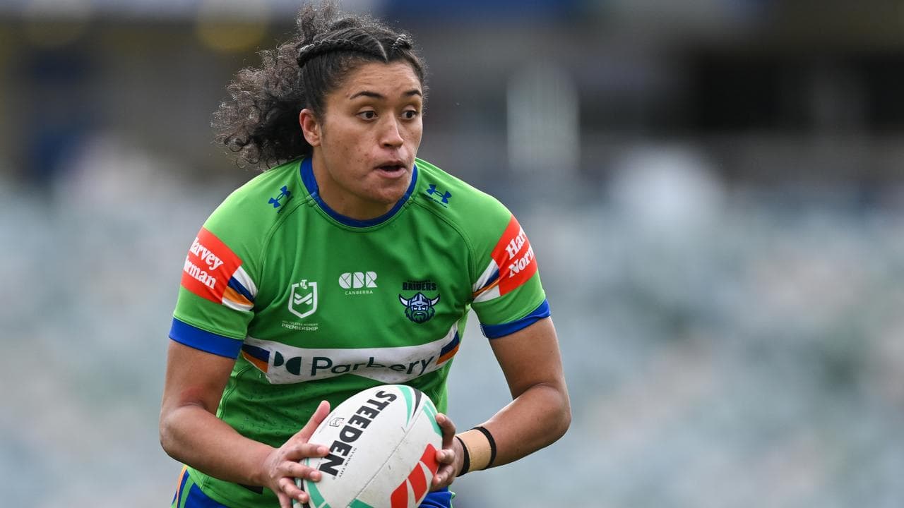 Canberra halfback Zahara Temara