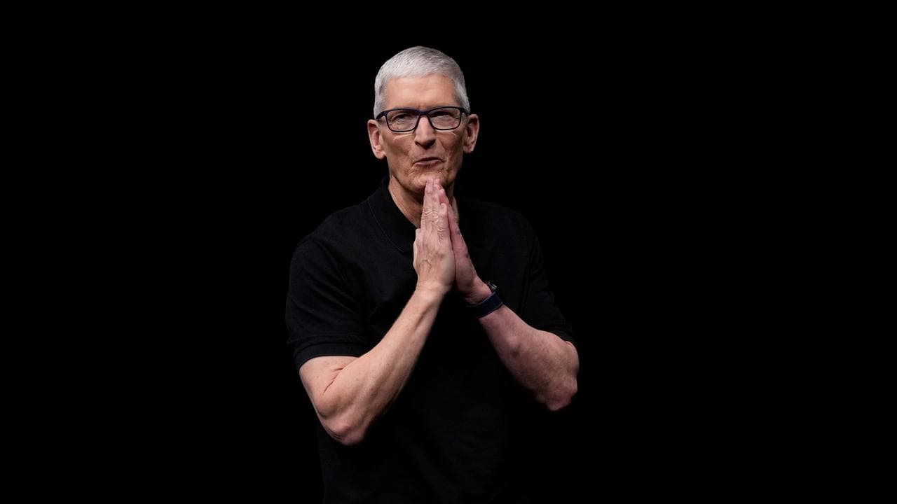 Former Apple CEO Tim Cook (file image)