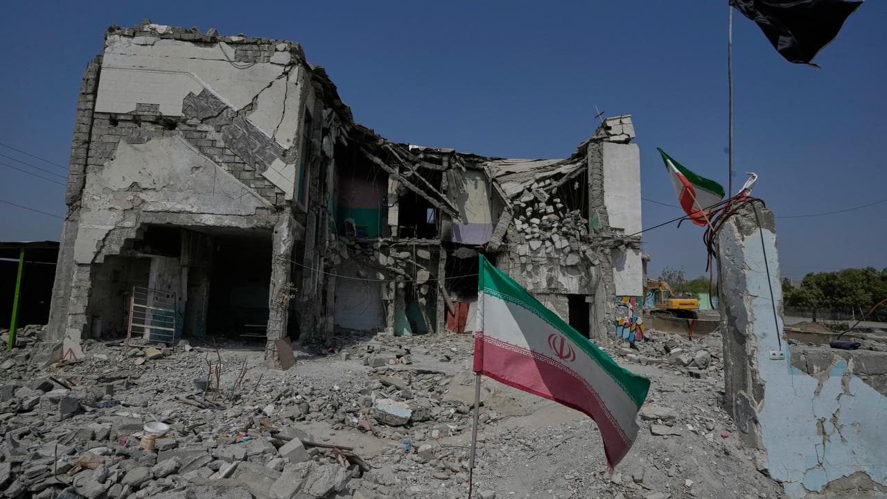 School that was hit by a strike on February 28 in Minab, southern Iran