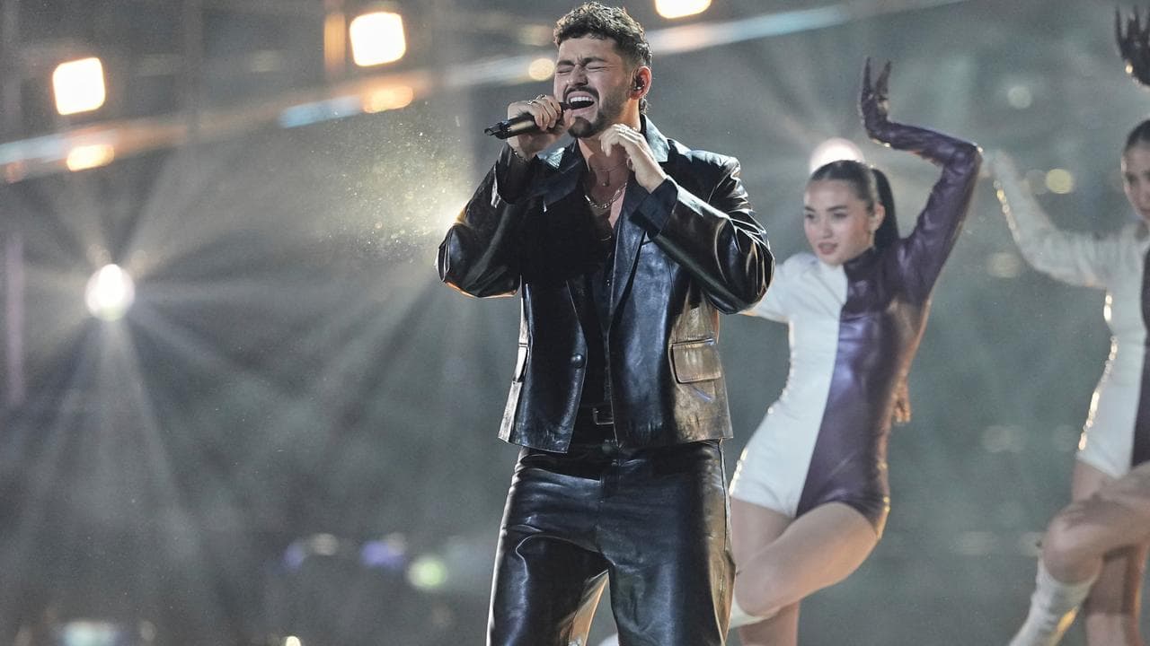 Noam Bettan from Israel at the 2026 Eurovision Song Contest in Vienna