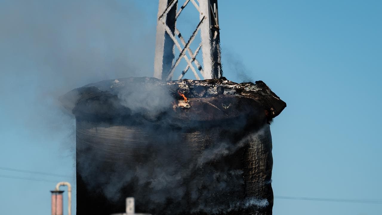 Homebush West substation fire
