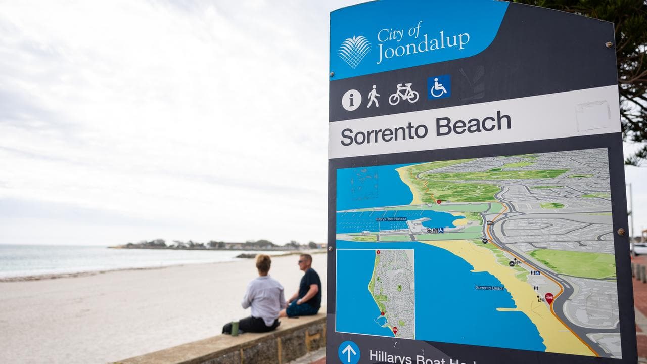 Sorrento Beach in Perth