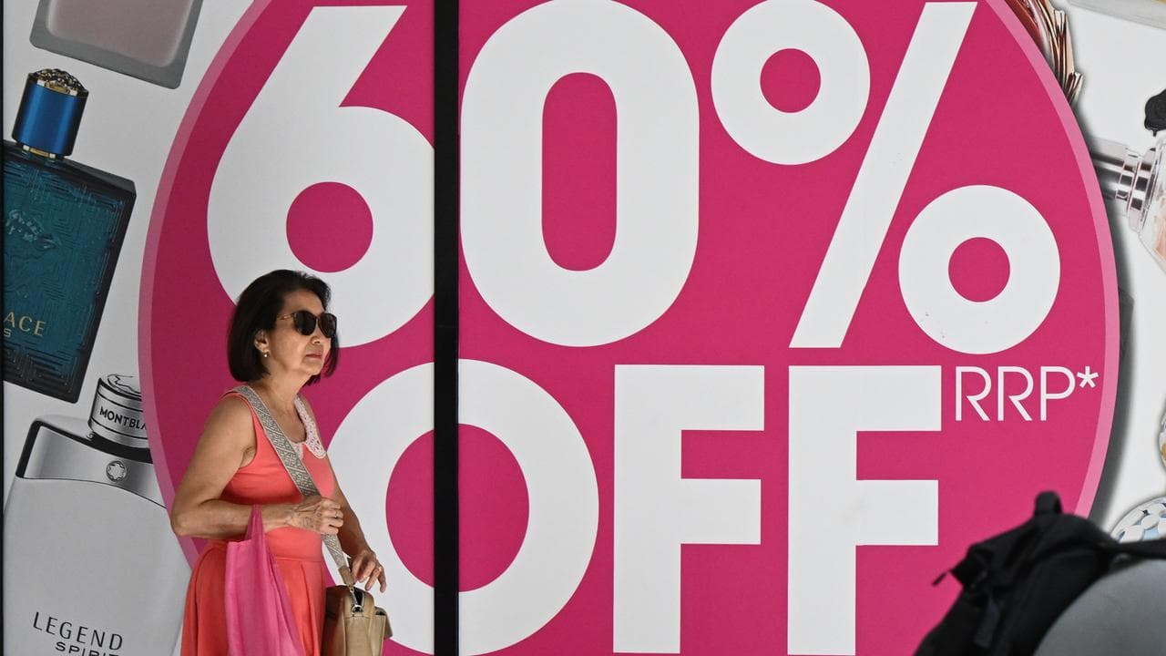 A retail sales sign