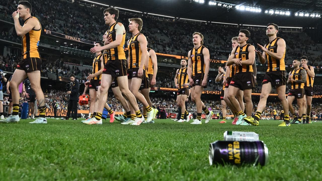 Angry fans threw drink bottles and cans
