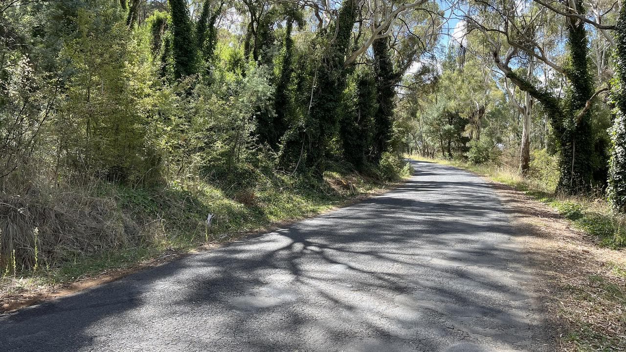 A fatal crash scene