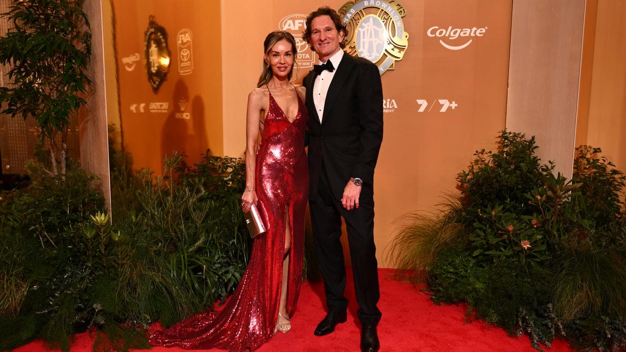 James Hird with Natalie Young
