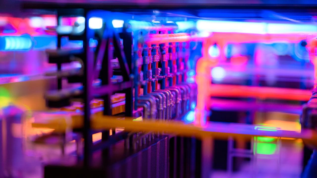 A model of a data centre