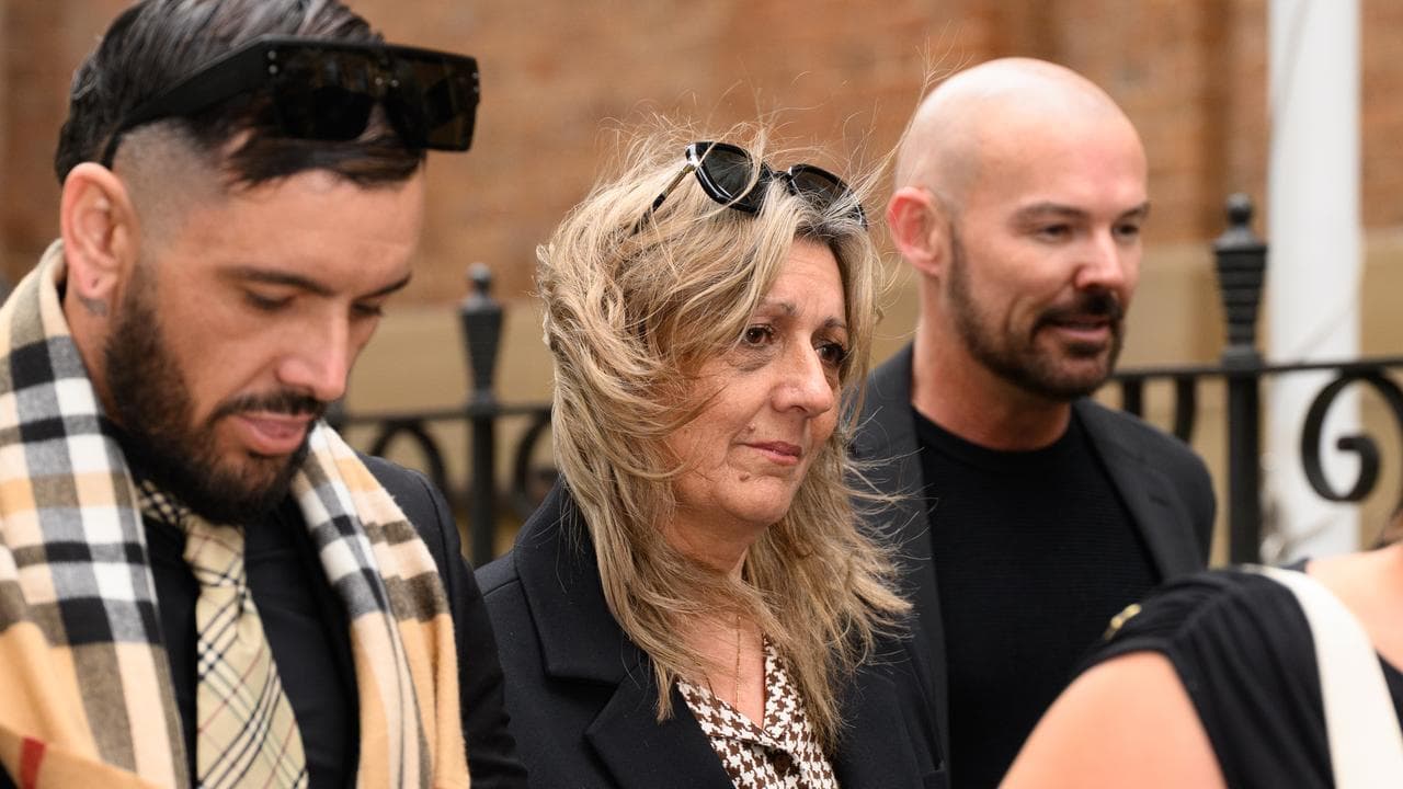 Sandra Davies and family
