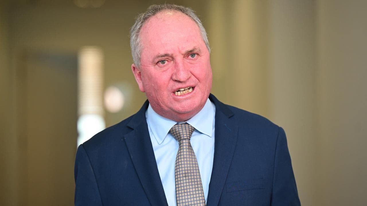 One Nation member for New England Barnaby Joyce