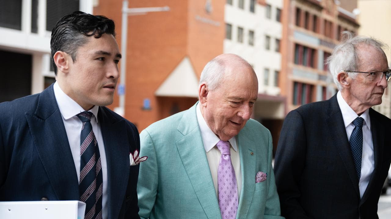 Former radio broadcaster Alan Jones
