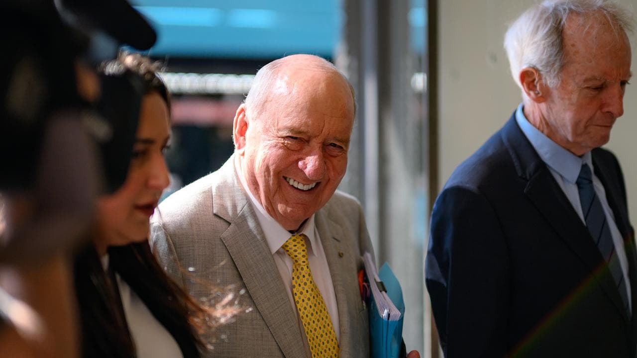 Former radio broadcaster Alan Jones